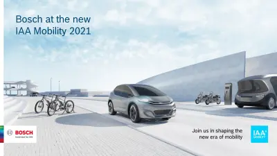 2021 德國 IAA 國際汽車及智慧交通展：掌握當下，放眼未來 – 博世展出安全、零排放、振奮人心的交通解決方案