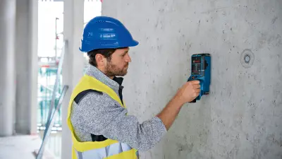 Bosch 牆面掃描儀運用多種感測科技來偵測牆壁內的不同物質