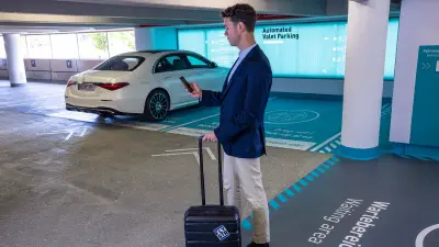 寬敞的上下車區域，方便使用AVP的車主下車