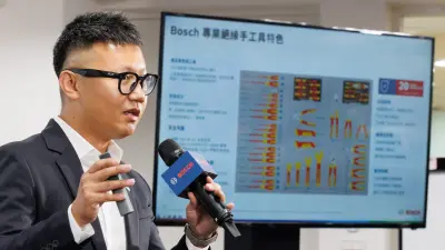 台灣博世電動工具品牌經理柯昌廷強調，博世 VDE 絕緣手工具全系列以安全為訴求，適用活電施工環境